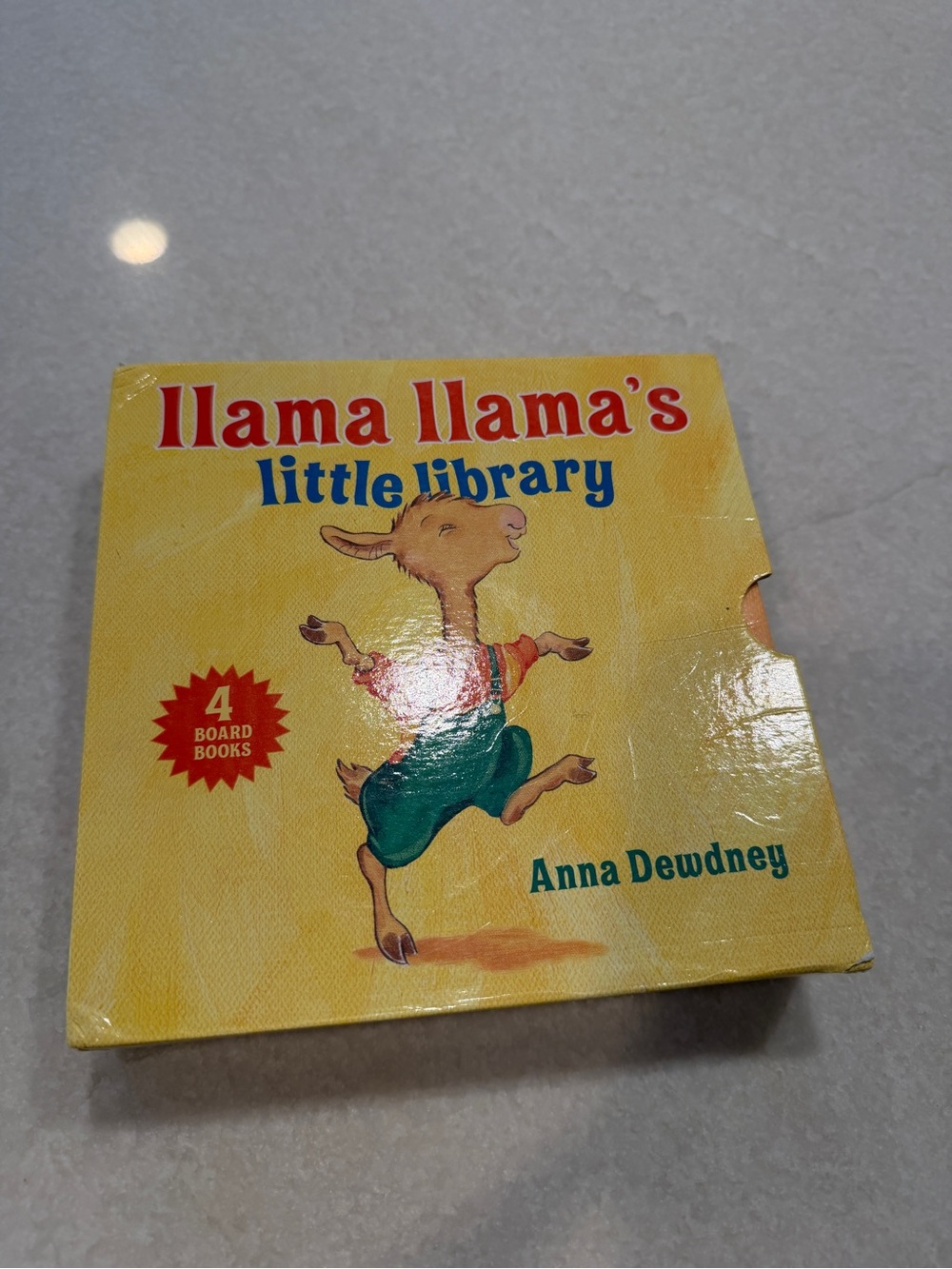 Llama Llama's Little Library Board Book Set - Yellow